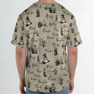 Hencing Fighting The Princess Bride Unisex Baseball Jersey