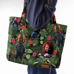 Chucky Just Wanna Have Fun Large Tote Bag