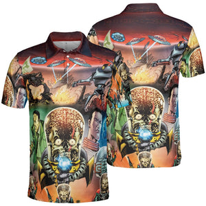 AOP Men/Women Polo Shirt - KVL6M7TJ - - 2