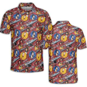 Boldly Star Trek AOP Men/Women Polo Shirt