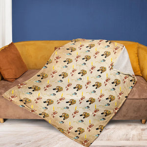 Thundarr the Barbarian Fleece Blanket