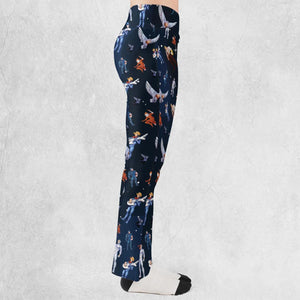 Silverhawks Cartoon Characters Flare Leggings