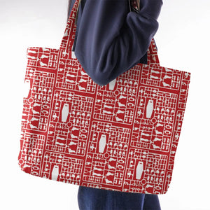 Gundam Runner Large Tote Bag