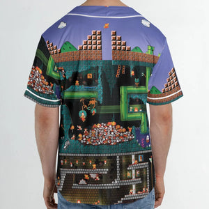The Pit Super Mario Unisex Baseball Jersey
