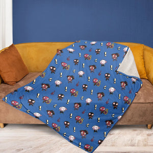 Spidey Sense Spider Man Fleece Blanket