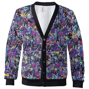 Joker The Most Favourite Characters Pattern Cardigan