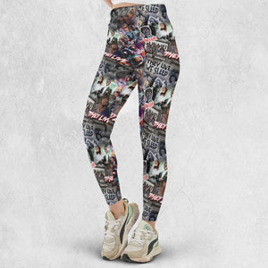 They Live Seamless Pattern Legging