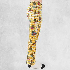 The Nutty Professor Characters Flare Leggings