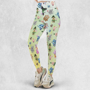 Glinda and Elphaba Meet and Greet Legging
