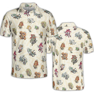 Link Look The Legend of Zelda AOP Men/Women Polo Shirt