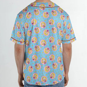 Lizzie Mcguire Badges Unisex Baseball Jersey