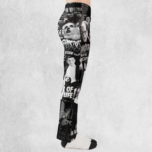 Universal Monsters Pattern Flare Leggings