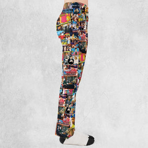 The 90s TV Shows Flare Leggings
