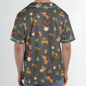 River Bottom Dr. Teeth and the Electric Mayhem Unisex Baseball Jersey