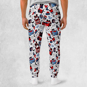 4th of July Cars Sweatpants