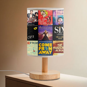 Broadway Classics Fabric Lamp A Cozy Tribute to Timeless Musicals