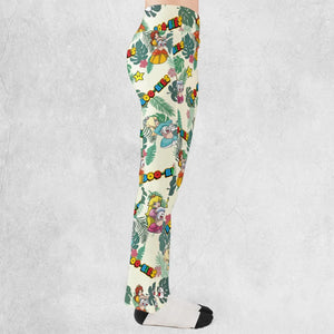 Super Mario Boo-Bies Pattern Flare Leggings