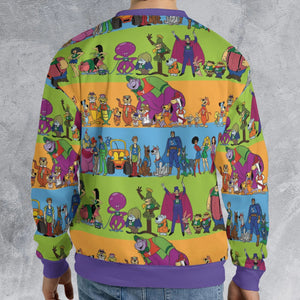 Yogi Yahooeys Scooby Doodies Really Rottens Laffalympics All-over Print Sweatshirt