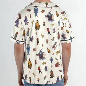 Talespin Characters Unisex Baseball Jersey