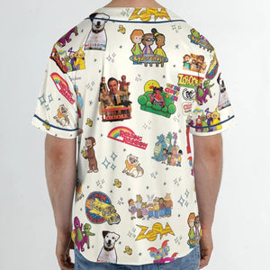 If You Were A PBS Kid Unisex Baseball Jersey