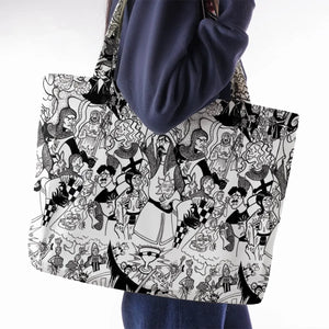 Monty Python Madness Large Tote Bag