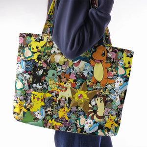 Gotta Catch 'em all Pokemon Large Tote Bag