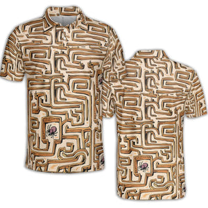 Fantasy Drip Labyrinth AOP Men/Women Polo Shirt