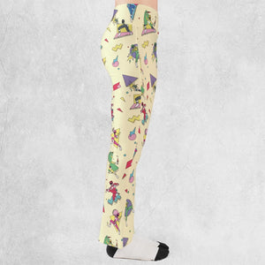 Morphin Team Power Rangers Flare Leggings