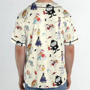 Bullwinkle’s Boss Unisex Baseball Jersey