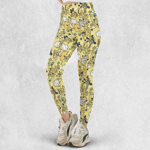 Shiny Magikarp Pokemon Pattern Legging