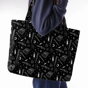 Buffy The Vampire Slayer Items Pattern Large Tote Bag