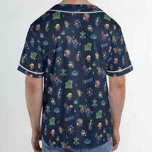 Masters Of The Universe Funny Pattern Unisex Baseball Jersey