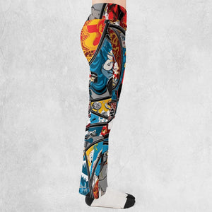 The Incredibles cartoon Flare Leggings