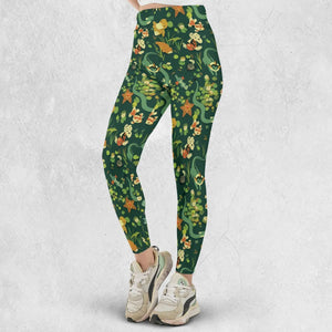 Floating In A Pond Magikarp Psyduck Vaporeon Water Pokemon Legging