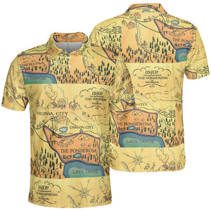 Map of The Ponderosa - - 2