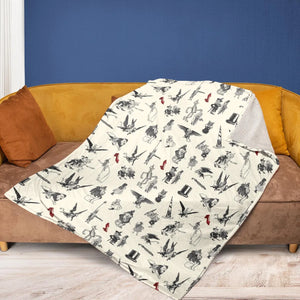 Wizard of Oz Vintage Adapt Fleece Blanket