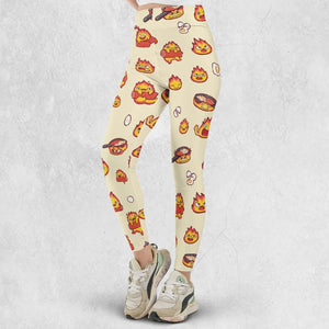 Calcifer Howl’s Moving Castle Legging