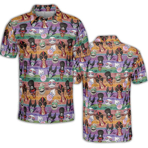 Chillin' like a Villain Summer Vibes AOP Men/Women Polo Shirt