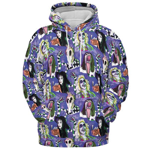 Beetle and Crew Beetlejuice All-over Print Hoodie