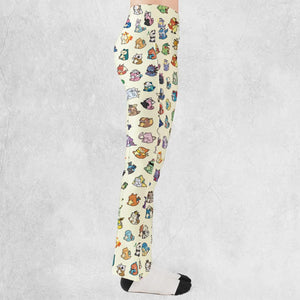 Pokemon In Substitute Style Flare Leggings