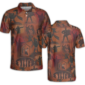 Ancient Hero Hercules 1997 Seamless AOP Men/Women Polo Shirt