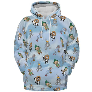 The Wizard Of Draws Looney Tunes All-over Print Hoodie