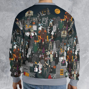 Horror Street All-over Print Sweatshirt