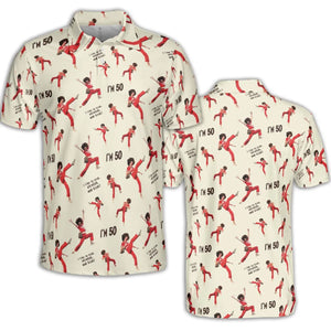 I'm 50 Sally O'Malley SNL AOP Men/Women Polo Shirt