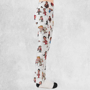 Family Business The Sopranos Flare Leggings