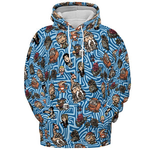 All-over Print Hoodie - R8HPBJRN - - 2
