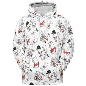 All-over Print Hoodie - 4WTT61KJ - - 2