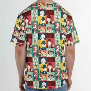 Toontown Threads Who Framed Roger Rabbit Unisex Baseball Jersey