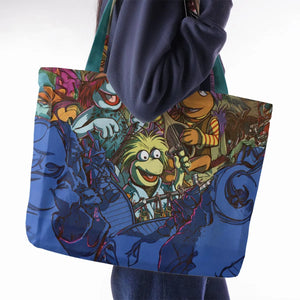 Fraggle Rock Larsen The Muppets Large Tote Bag