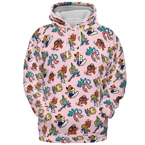 All-over Print Hoodie - Y1J57XL9 - - 2